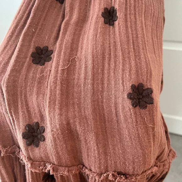 COPY - Free People Dahlia Embroidered Dress XL - Picture 10 of 12